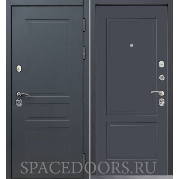 Входная дверь Command Doors Lord 05 Графит Серый