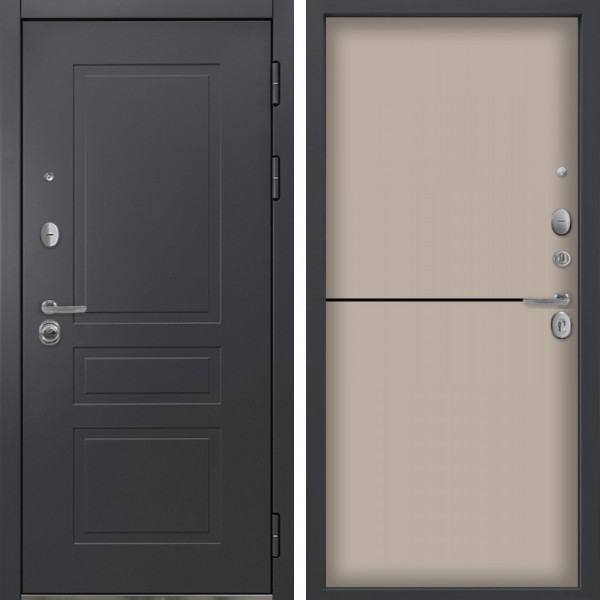 Входная дверь Command Doors Lord 12 Капучино софт