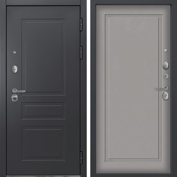 Входная дверь Command Doors Lord 38 Грей софт