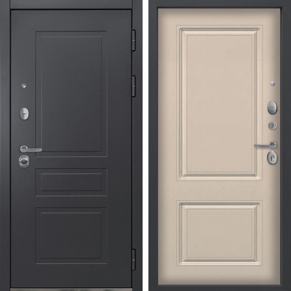 Входная дверь Command Doors Lord 61 Капучино софт