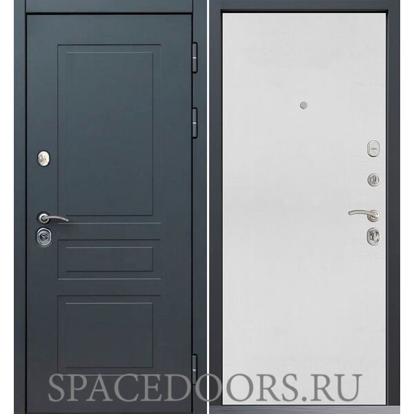 Входная дверь Command Doors Lord 00 Белый матовый