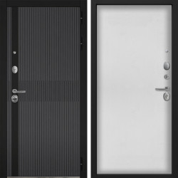 Входная дверь Command Doors Матрикс Грей 00 Белый матовый