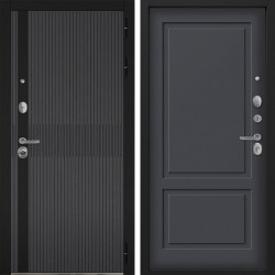 Входная дверь Command Doors Матрикс Грей 05 Графит серый