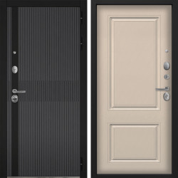 Входная дверь Command Doors Матрикс Грей 61 Капучино софт
