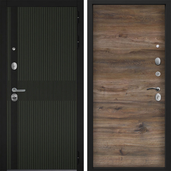 Входная дверь Command doors matrix oliva 00 Дуб Бомонт