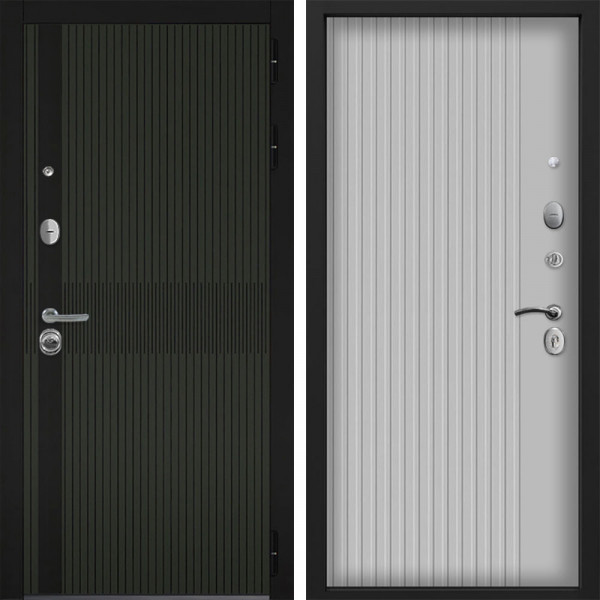 Входная дверь Command doors matrix oliva 03 Белый матовый