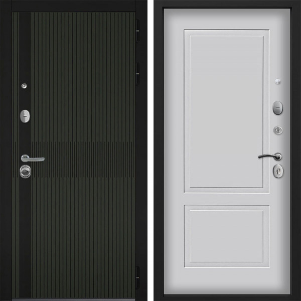 Входная дверь Command doors matrix oliva 05 Белый матовый