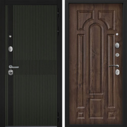 Входная дверь Command doors matrix oliva 17.02 Темный Дуб