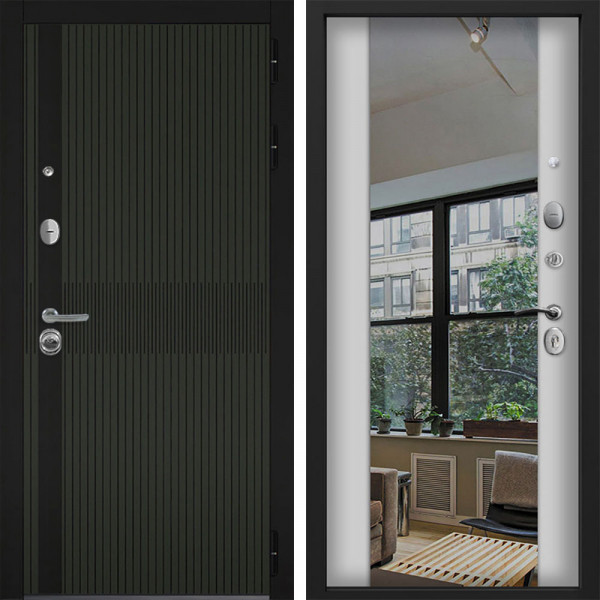 Входная дверь Command doors matrix oliva 3Z Белый Матовый