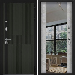 Входная дверь Command doors matrix oliva 3z бетон молочный