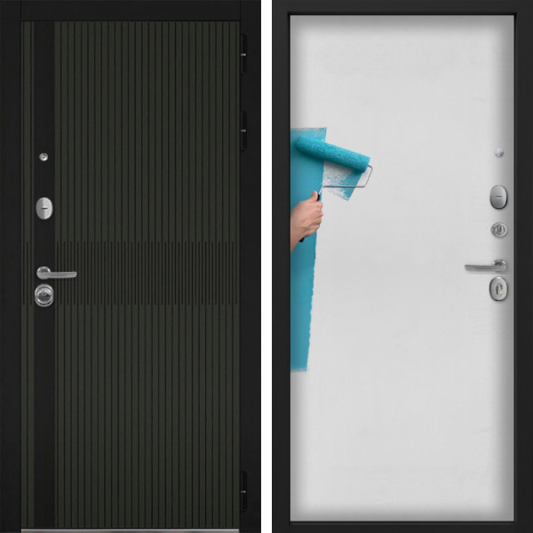 Входная дверь Command Doors Matrix oliva 00 Под покраску