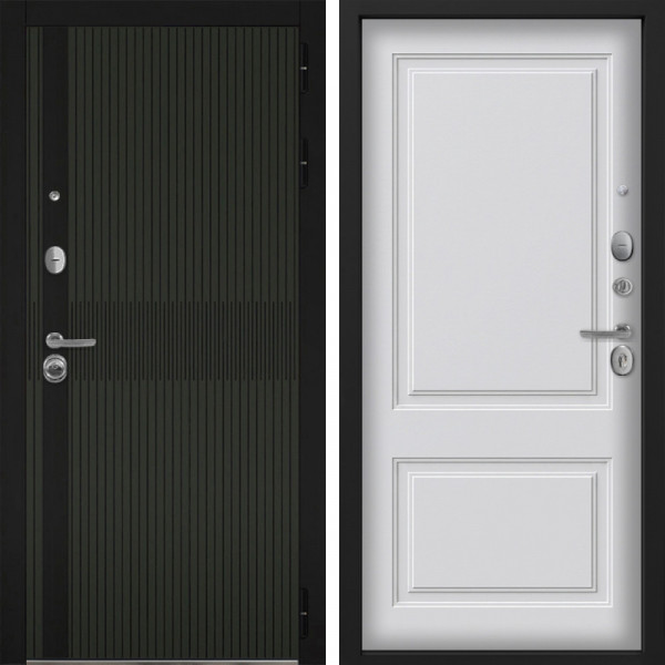 Входная дверь Command Doors Matrix oliva 05 Белый матовый (новая)