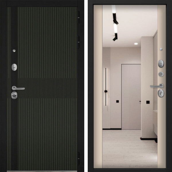 Входная дверь Command Doors Matrix oliva 3Z Капучино софт
