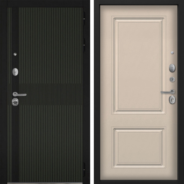 Входная дверь Command Doors Matrix oliva 61 Капучино софт