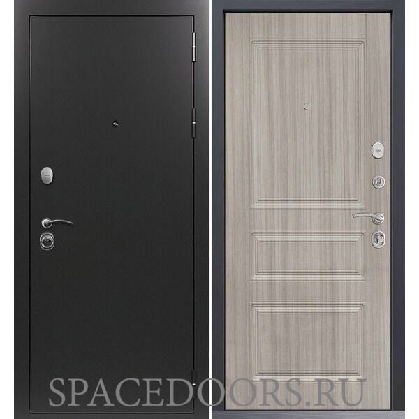 Входная дверь Command Doors Патриот графит 02 Белая Лиственница