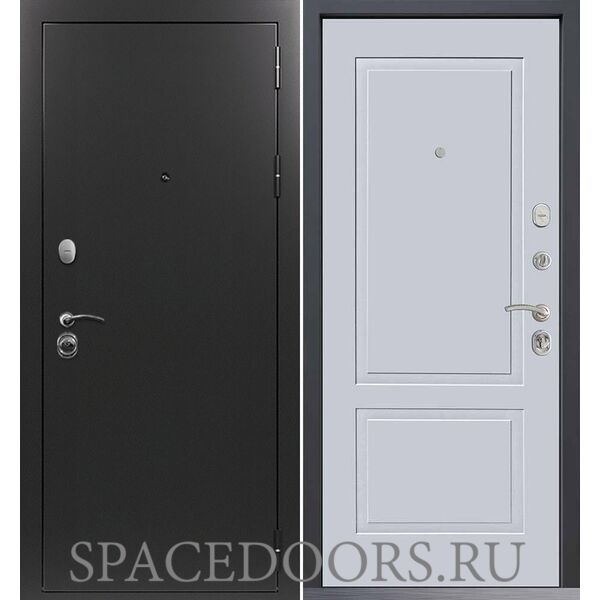 Входная дверь Command Doors Патриот графит 05 Белый матовый