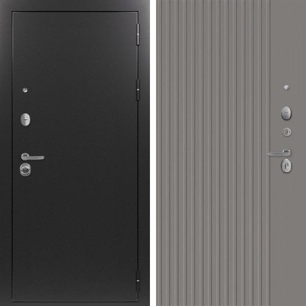 Входная дверь Command Doors Патриот графит 03 Кварц софт