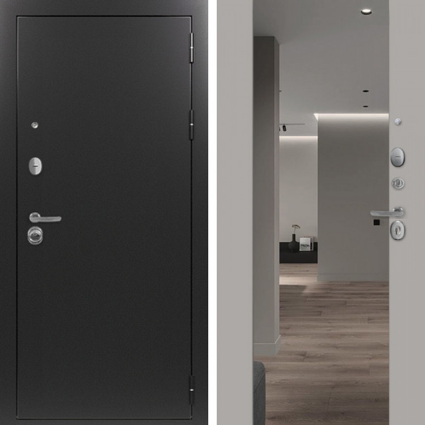 Входная дверь Command Doors Патриот графит 3Z Грей софт