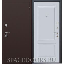 Входная дверь Command Doors Патриот медный антик 05 Белый матовый
