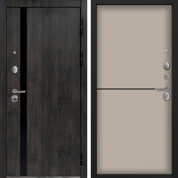 Входная дверь Command Doors Премьер 12 Капучино софт