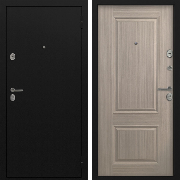 Входная дверь Command Doors Профи 7 Беленый дуб