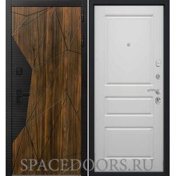 Входная дверь Command Doors Shellwood 02 Белый Матовый