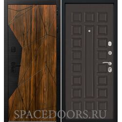 Входная дверь Command Doors Shellwood 01 Венге