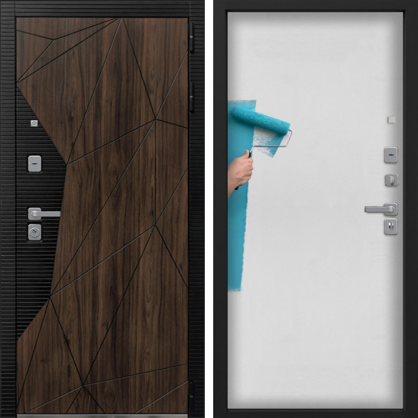 Входная дверь Command Doors Shellwood 00 Под покраску
