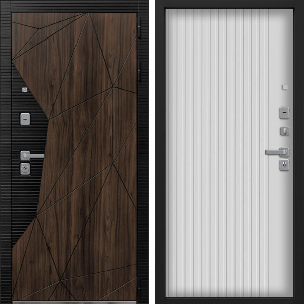 Входная дверь Command Doors Shellwood 03 Белый матовый