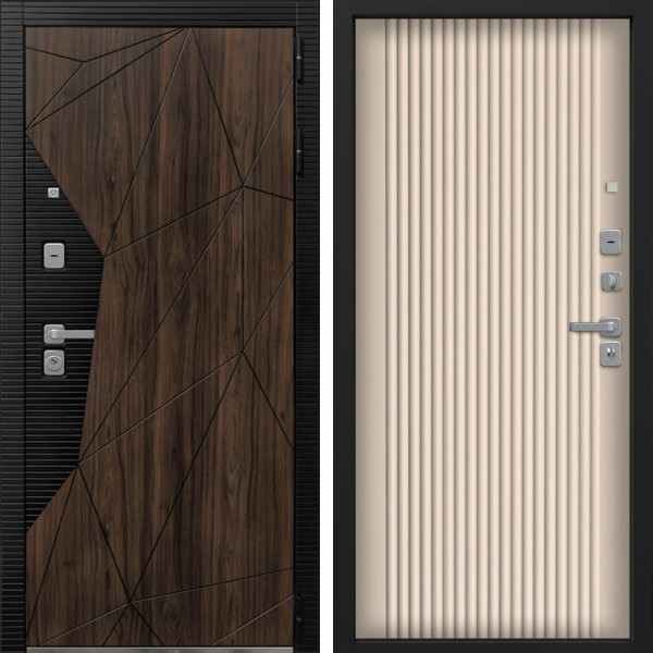 Входная дверь Command Doors Shellwood 11 Капучино софт