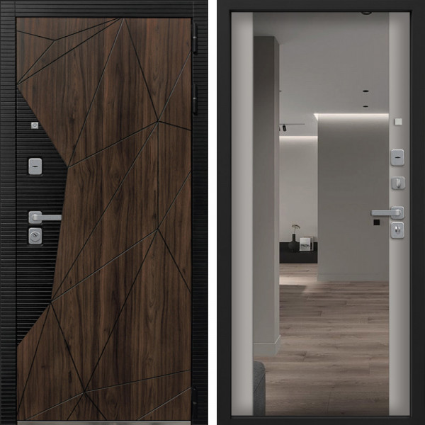 Входная дверь Command Doors Shellwood 3Z Грей софт