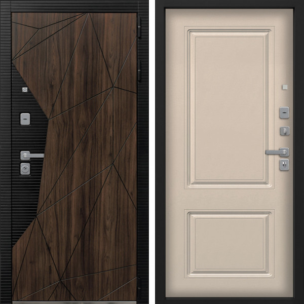 Входная дверь Command Doors Shellwood 61 Капучино софт