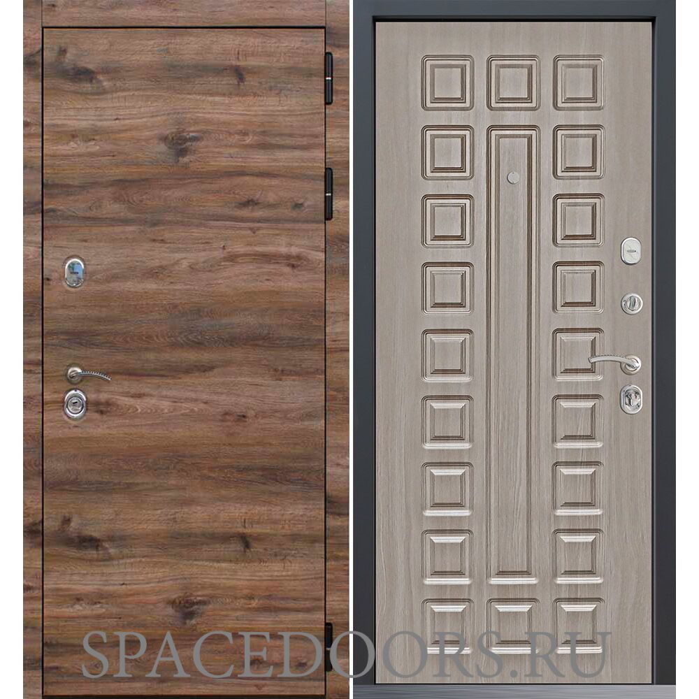 Входная дверь Command Doors Sherwood 01 Белая лиственница