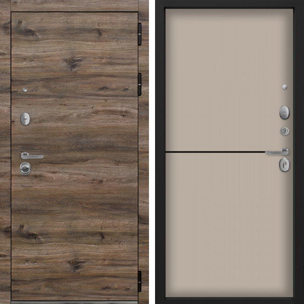 Входная дверь Command Doors Sherwood 12 Капучино софт
