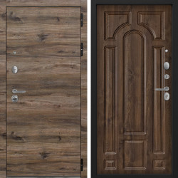 Входная дверь Command Doors Sherwood 17.02 Темный Дуб