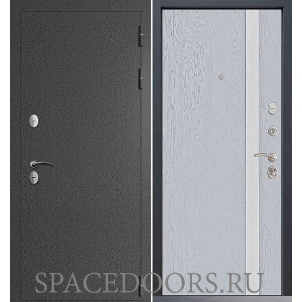 Входная дверь Command Doors Сибирь термо графит букле 6S Альберо Браш