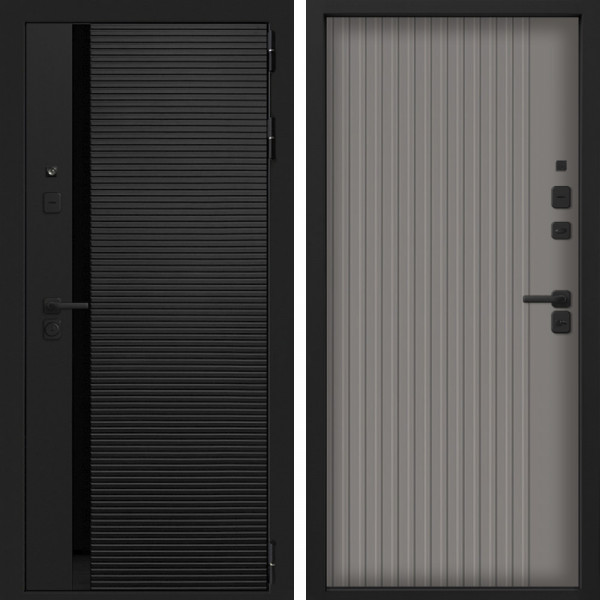 Входная дверь Command Doors Смарт Горизонт 03 Кварц софт
