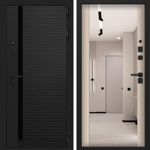 Входная дверь Command Doors Смарт Горизонт 3Z Капучино софт