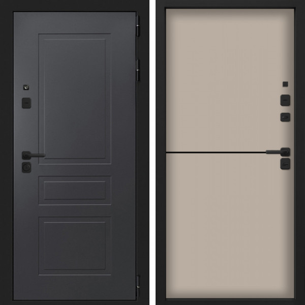 Входная дверь Command Doors Смарт Лорд 12 Капучино софт