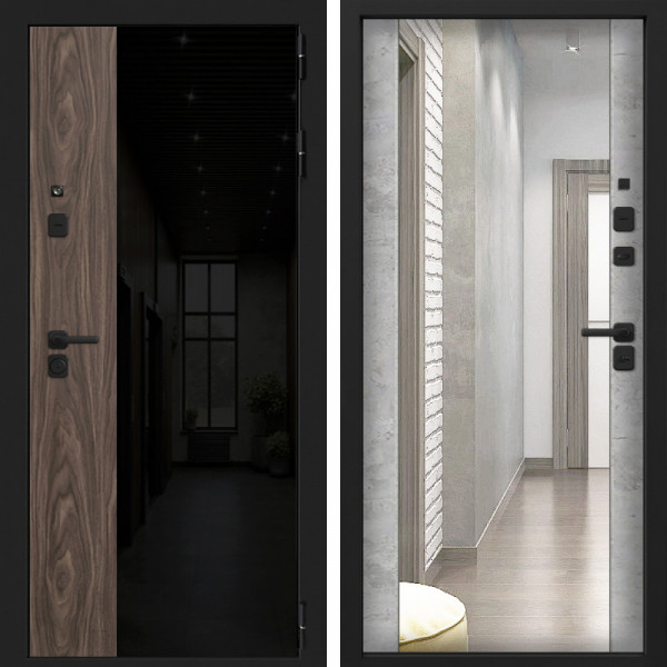 Входная дверь Command Doors Смарт Оникс 3Z Бетон молочный