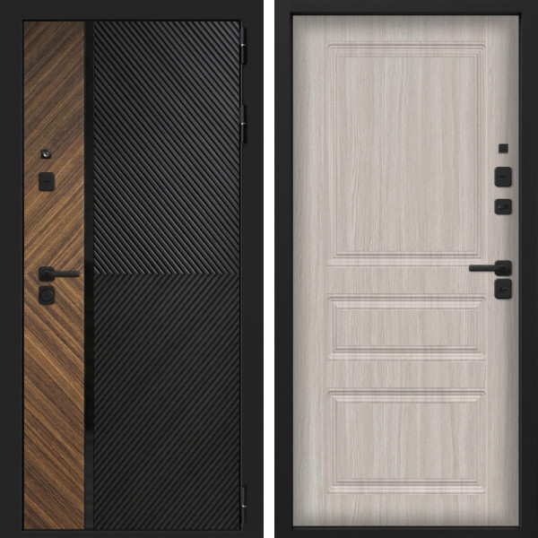 Входная дверь Command Doors Смарт Тессеракт 02 Белая лиственница