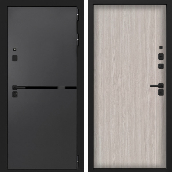 Входная дверь Command Doors Смарт Вектор 00 Белая лиственница