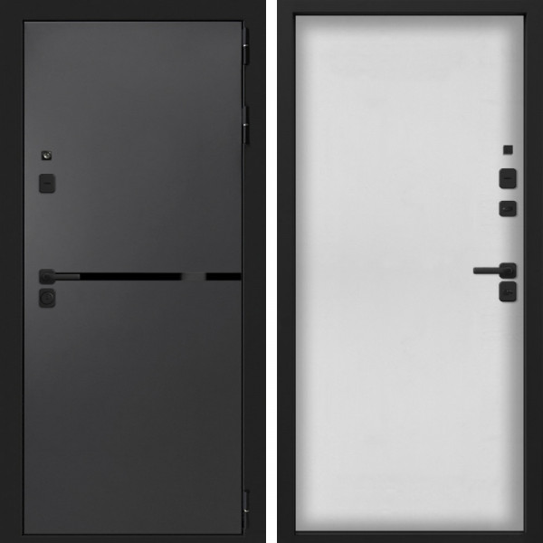 Входная дверь Command Doors Смарт Вектор 00 Белый матовый