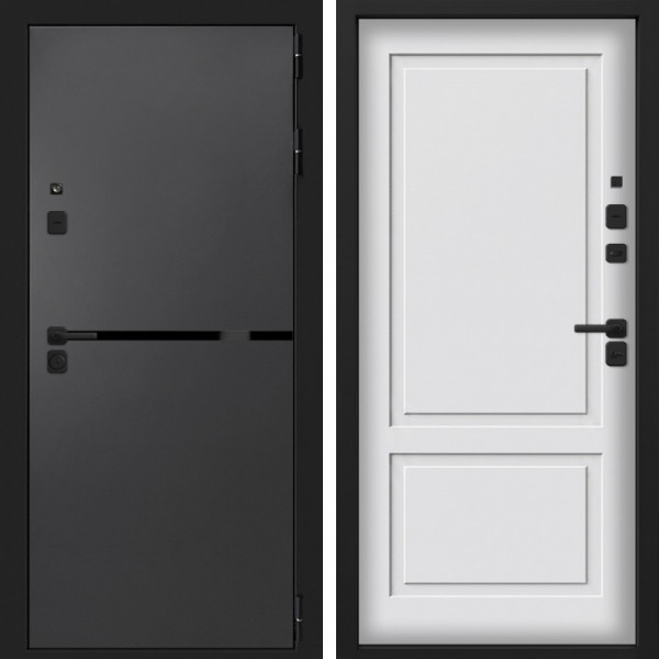 Входная дверь Command Doors Смарт Вектор 05 Белый матовый