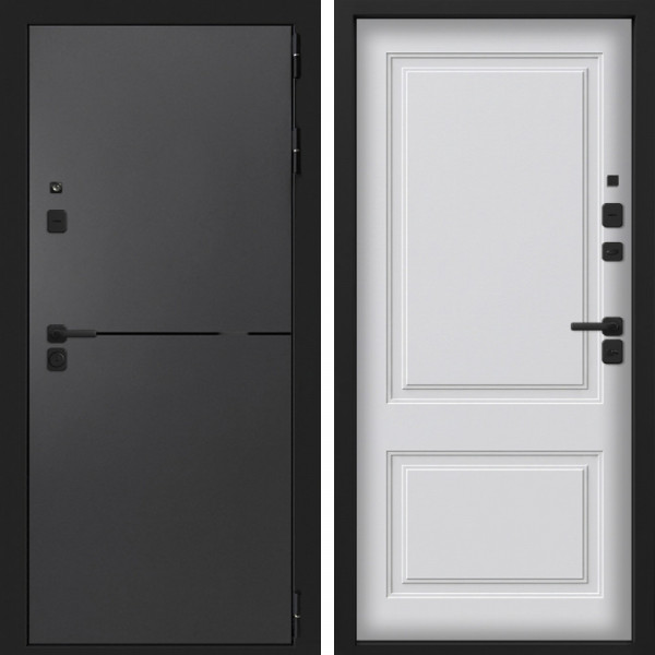 Входная дверь Command Doors Смарт Вектор 05 Белый матовый (новая)