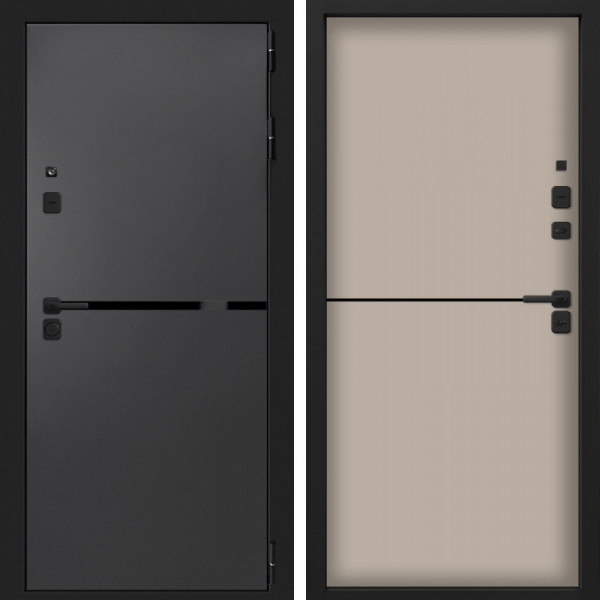 Входная дверь Command Doors Смарт Вектор 12 Капучино софт