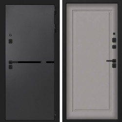 Входная дверь Command Doors Смарт Вектор 38 Грей софт