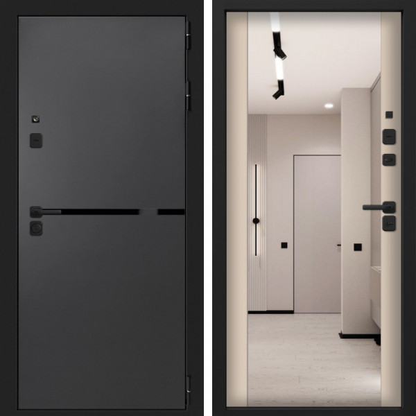 Входная дверь Command Doors Смарт Вектор 3Z Капучино софт