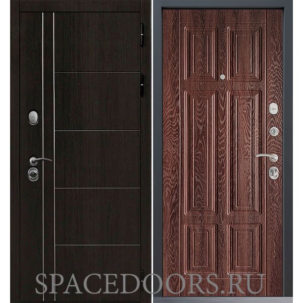 Входная дверь Command Doors Techno 15 Дуб коньяк