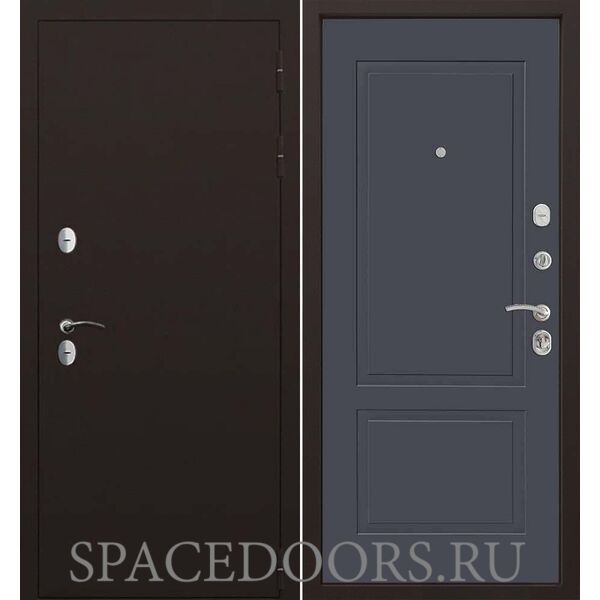 Входная дверь Command Doors Сибирь термо 05 Графит Серый